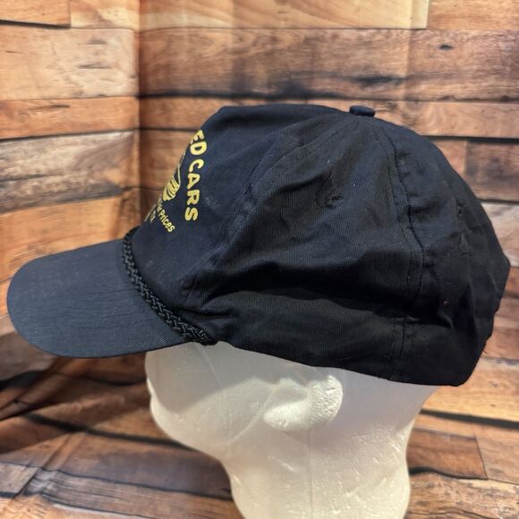 Joeys Used Cars Hat Cap SnapBack Adjustable Black Cars & Trucks Levelland Texas - Picture 4 of 7